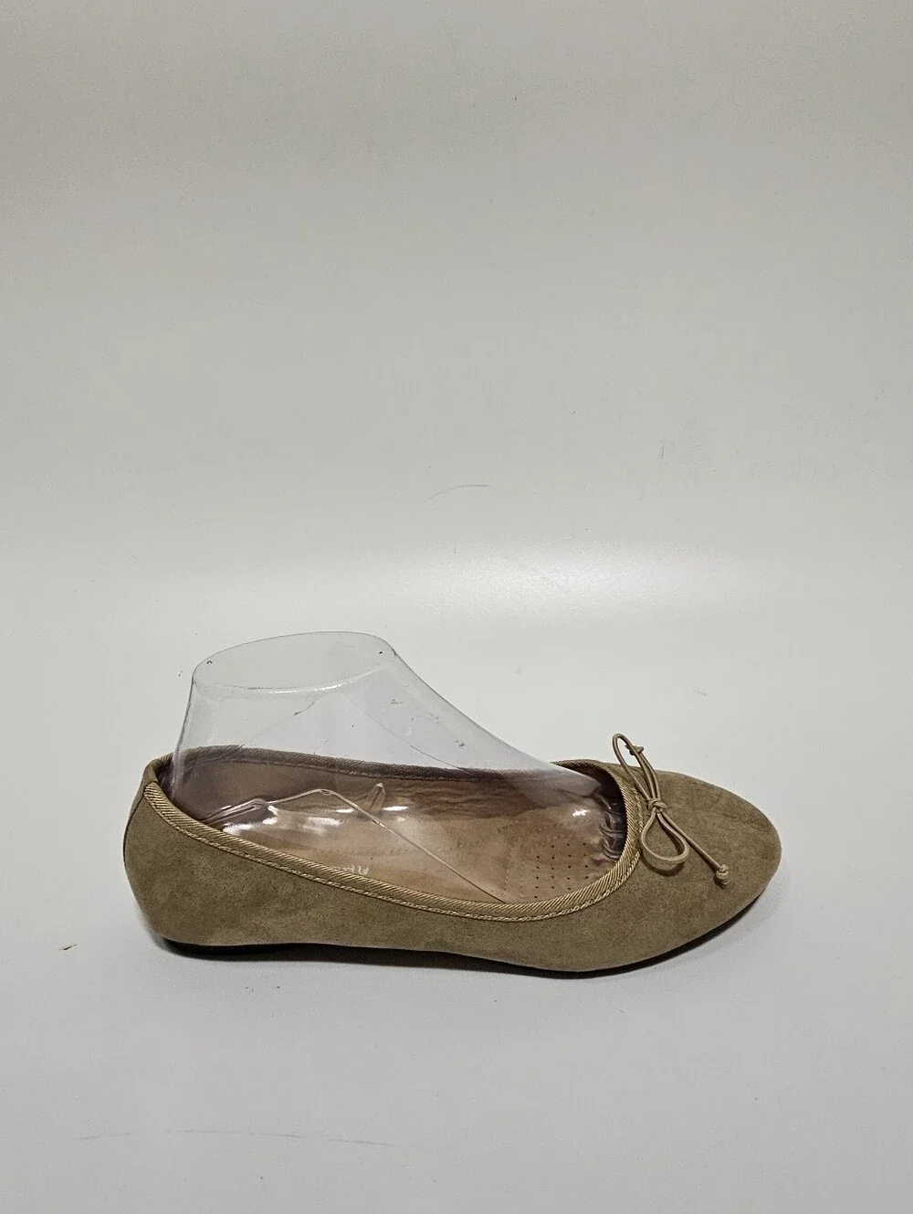 CL by Laundry Women's Bail Knit Wedge Ballet Flats with Bow Sz 7.5